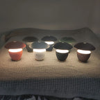LED Table Lamp, Rechargeable, Stepless Dimming, Touch Switch