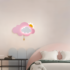 Cloud Wall Lamp, Built In LED Light, Wall Mounted, Three Light Colors