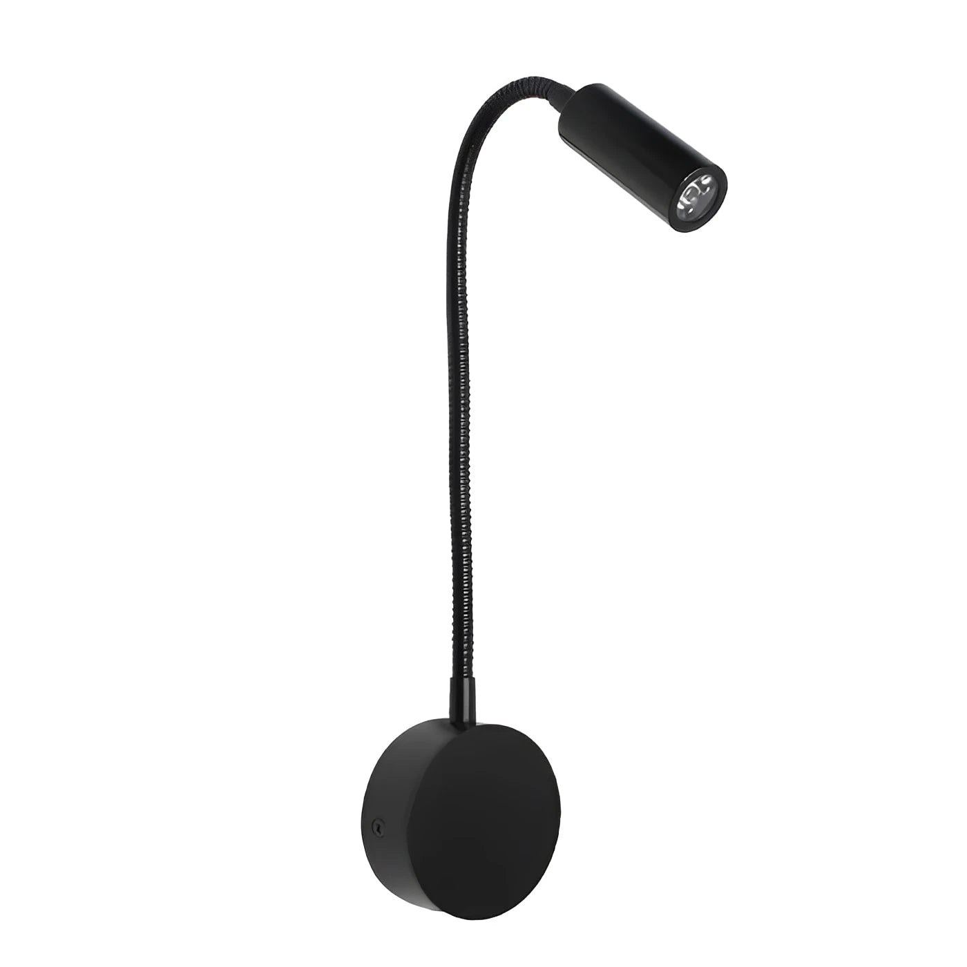 Gooseneck Wall Reading Light, 3W LED, Aluminum Body, 110–240V