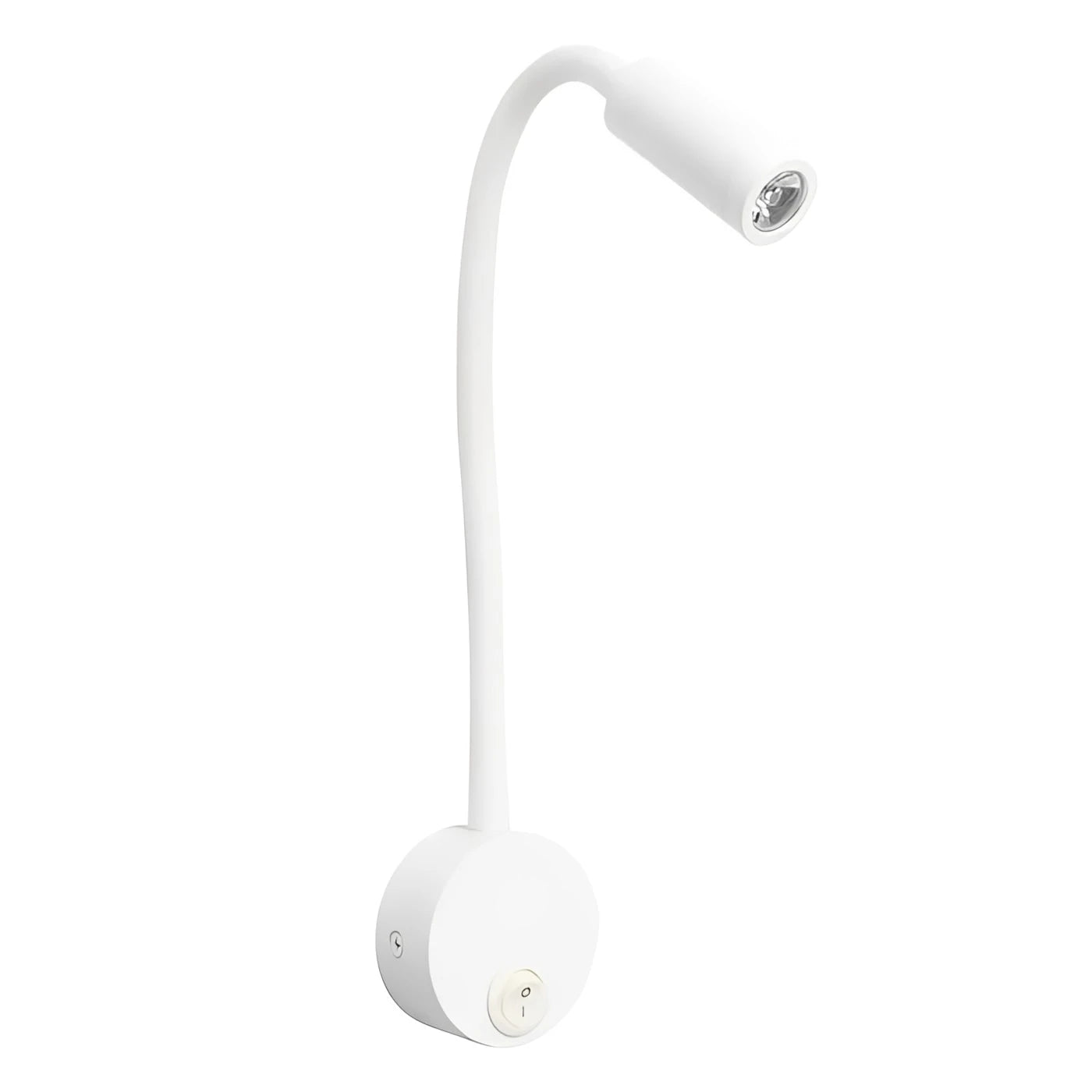 Gooseneck Wall Reading Light, 3W LED, Aluminum Body, 110–240V