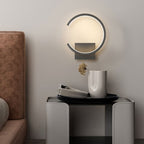 LED Wall Sconce Metal Wall Mounted Integrated LED
