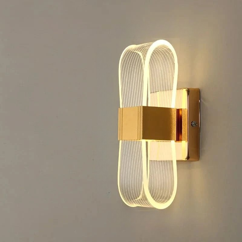 LED Wall Sconce Warm Ambient Lighting for Modern Decor