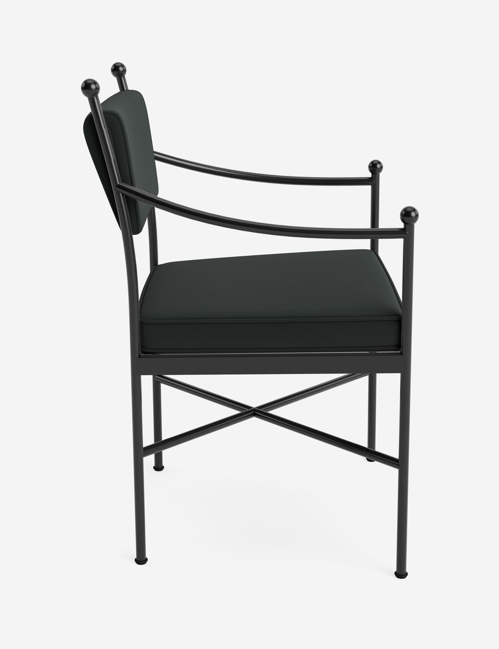 Leni Outdoor Dining Chair | Custom Cushions for Comfort
