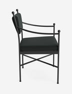 Leni Outdoor Dining Chair | Custom Cushions for Comfort