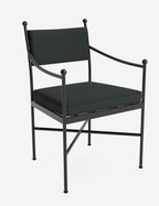 Leni Outdoor Dining Chair | Custom Cushions for Comfort