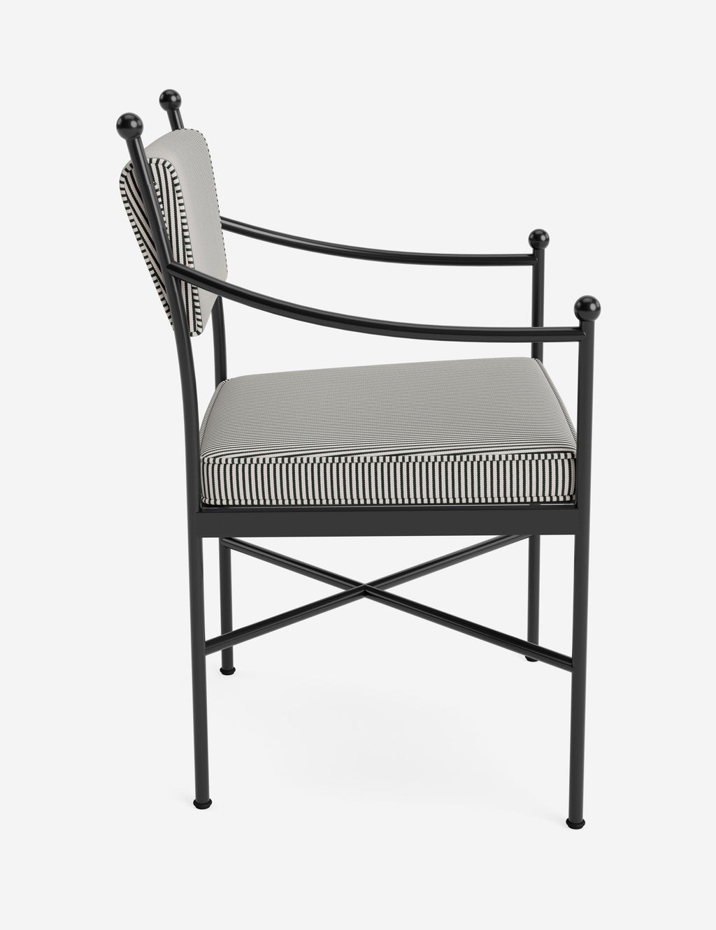 Leni Outdoor Dining Chair | Custom Cushions for Comfort