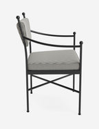 Leni Outdoor Dining Chair | Custom Cushions for Comfort