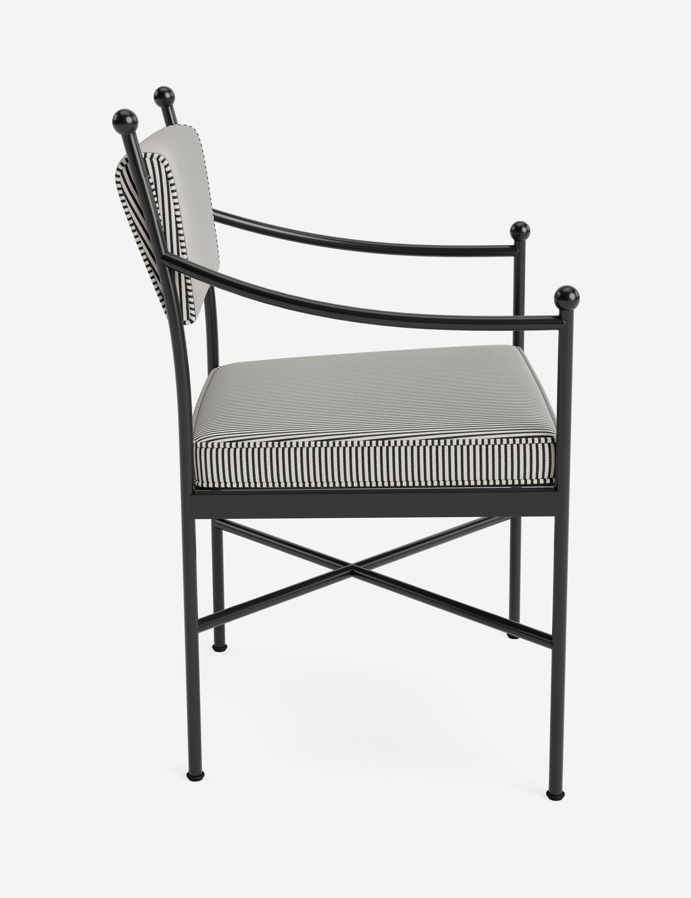 Leni Outdoor Dining Chair | Custom Cushions for Comfort