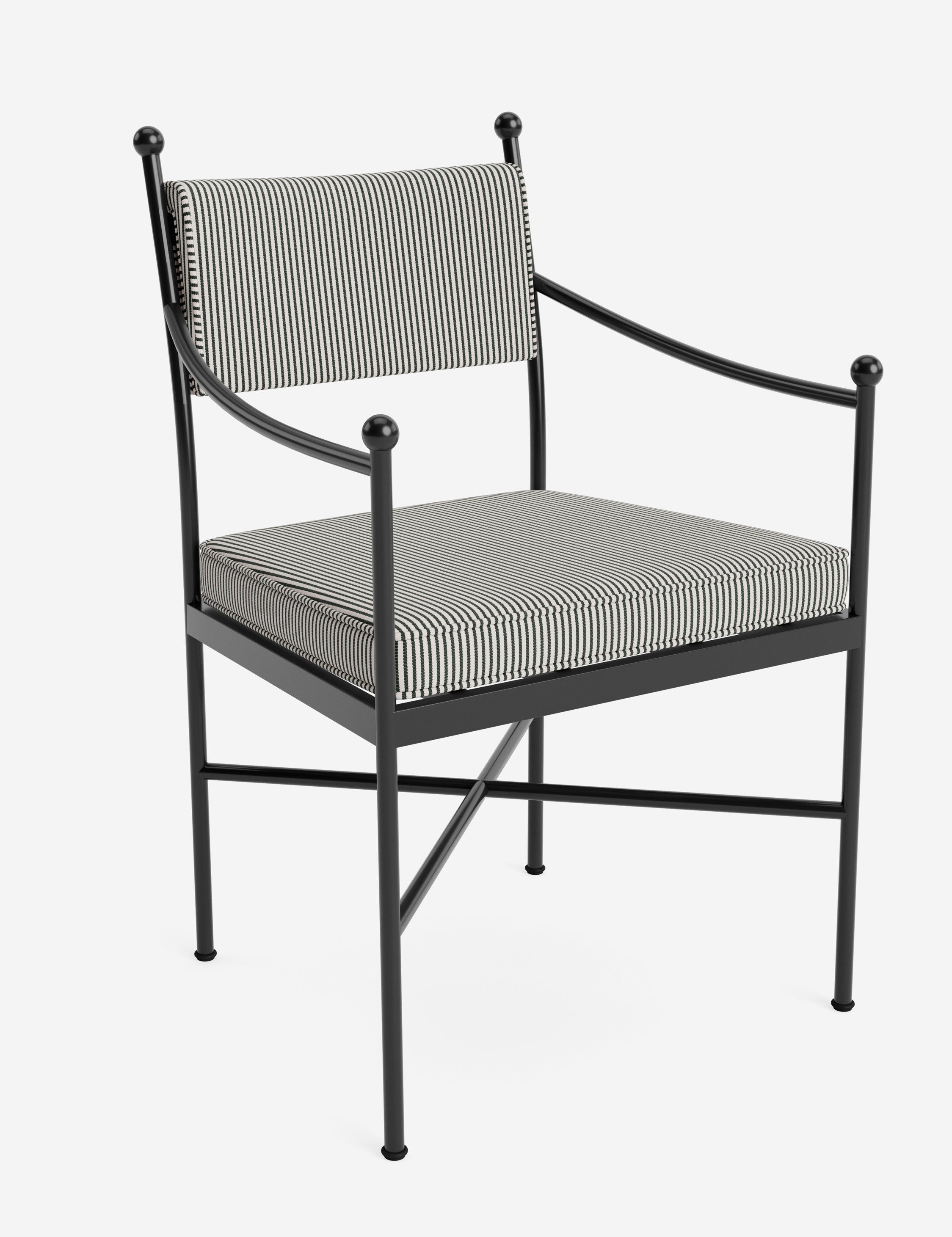 Leni Outdoor Dining Chair | Custom Cushions for Comfort