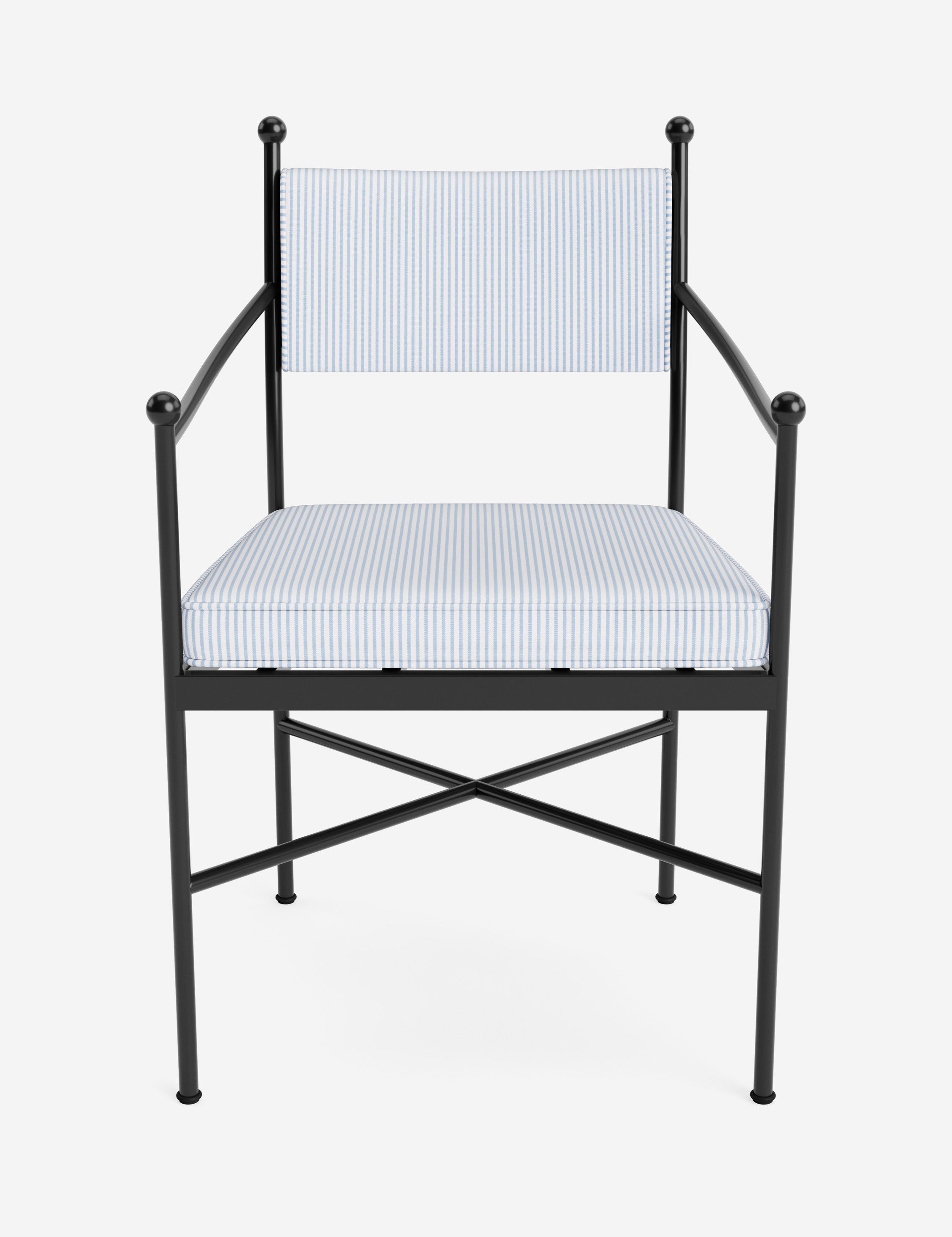 Leni Outdoor Dining Chair | Custom Cushions for Comfort