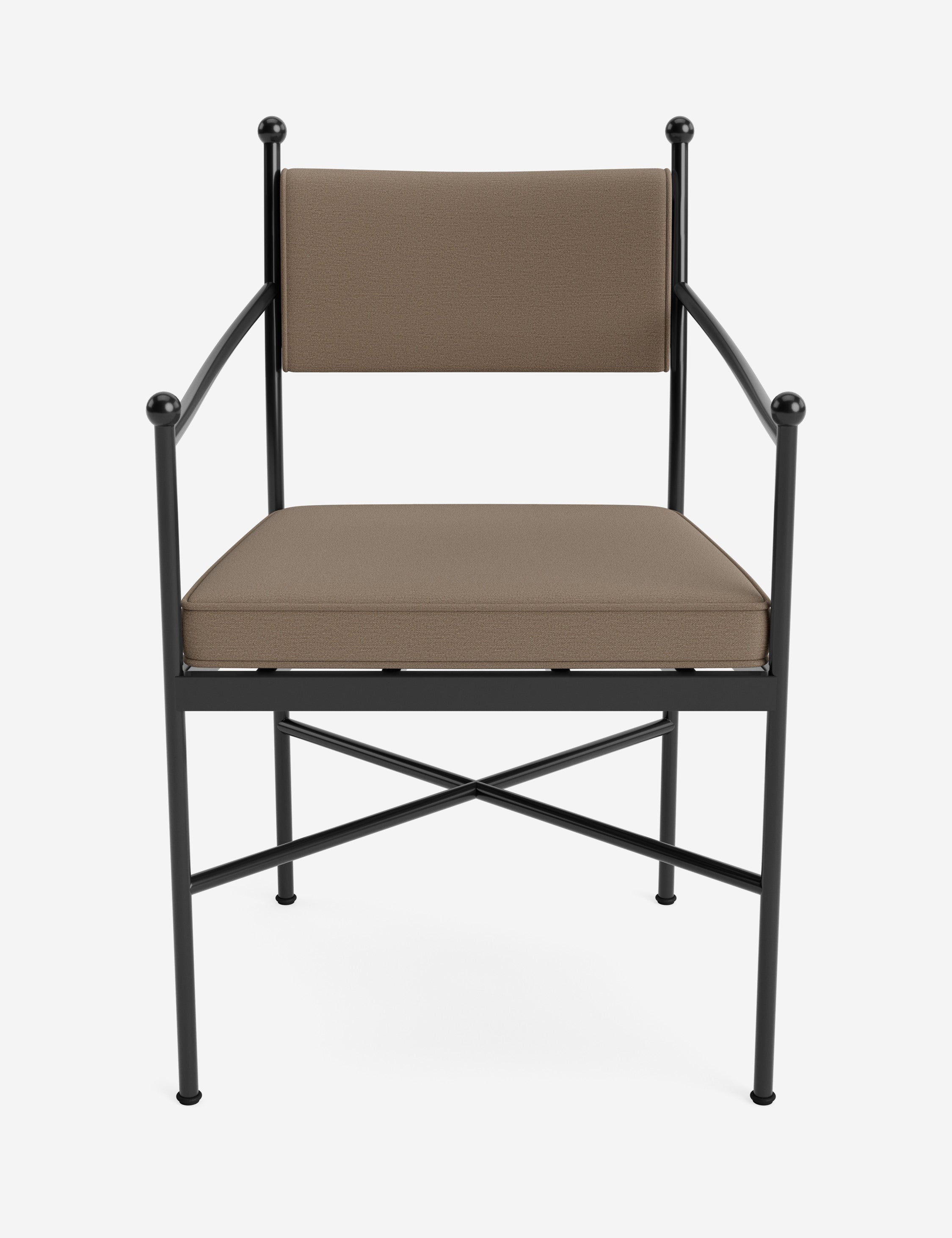 Leni Outdoor Dining Chair | Custom Cushions for Comfort