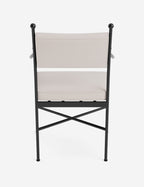 Leni Outdoor Dining Chair | Custom Cushions for Comfort