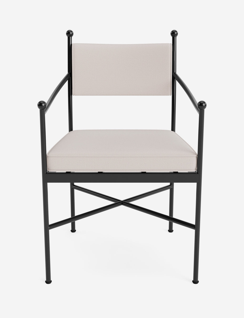 Leni Outdoor Dining Chair | Custom Cushions for Comfort