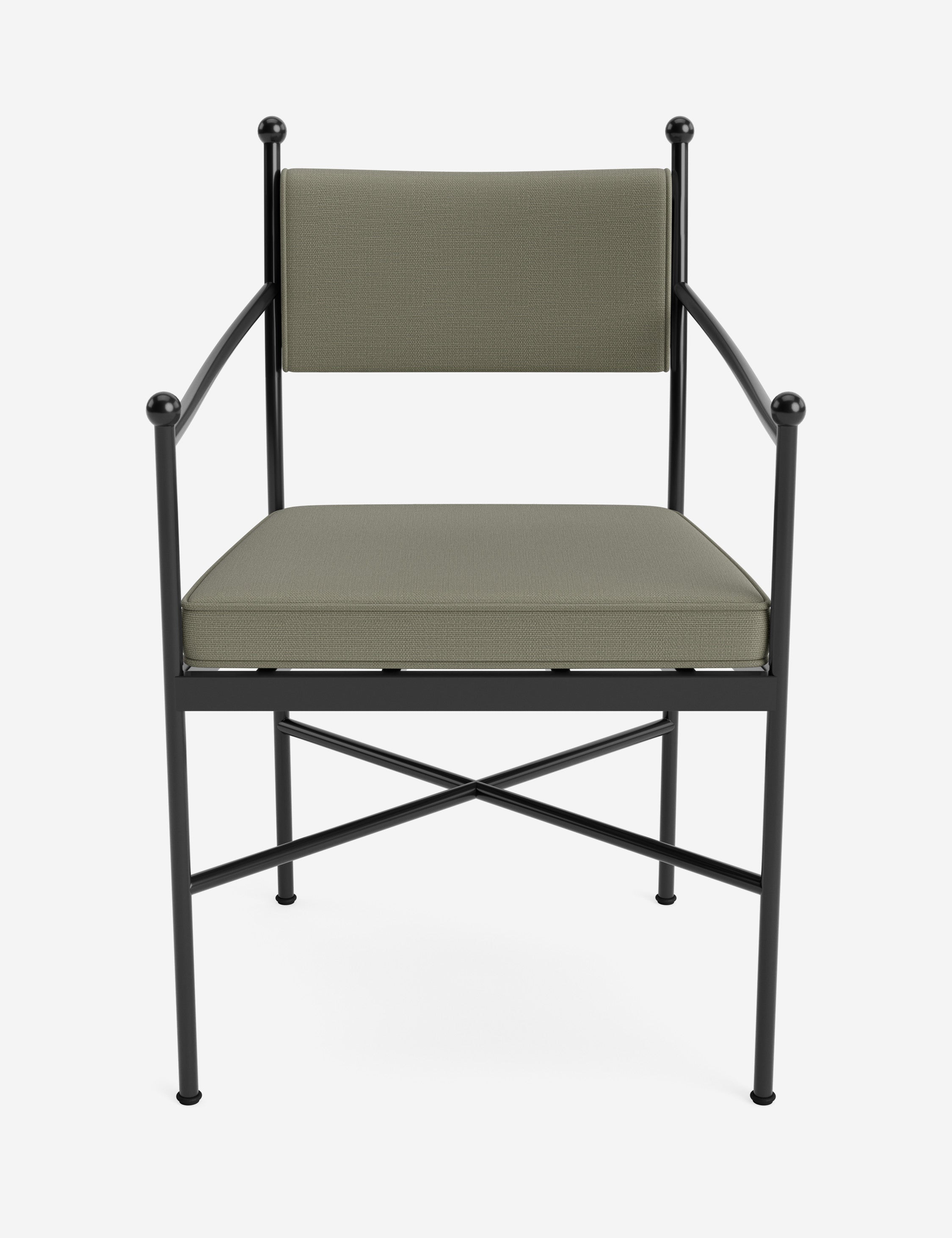 Leni Outdoor Dining Chair | Custom Cushions for Comfort