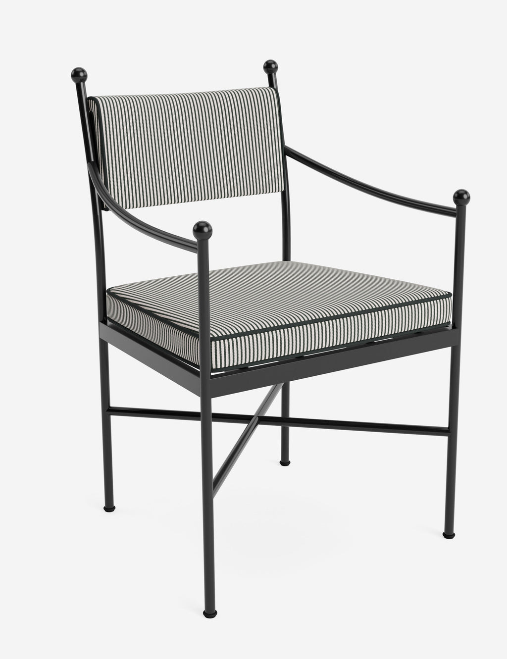 Leni Outdoor Dining Chair | Custom Cushions for Comfort
