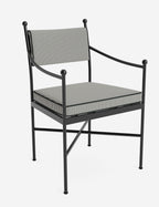 Leni Outdoor Dining Chair | Custom Cushions for Comfort