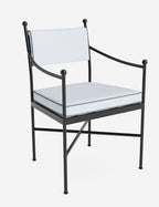 Leni Outdoor Dining Chair | Custom Cushions for Comfort