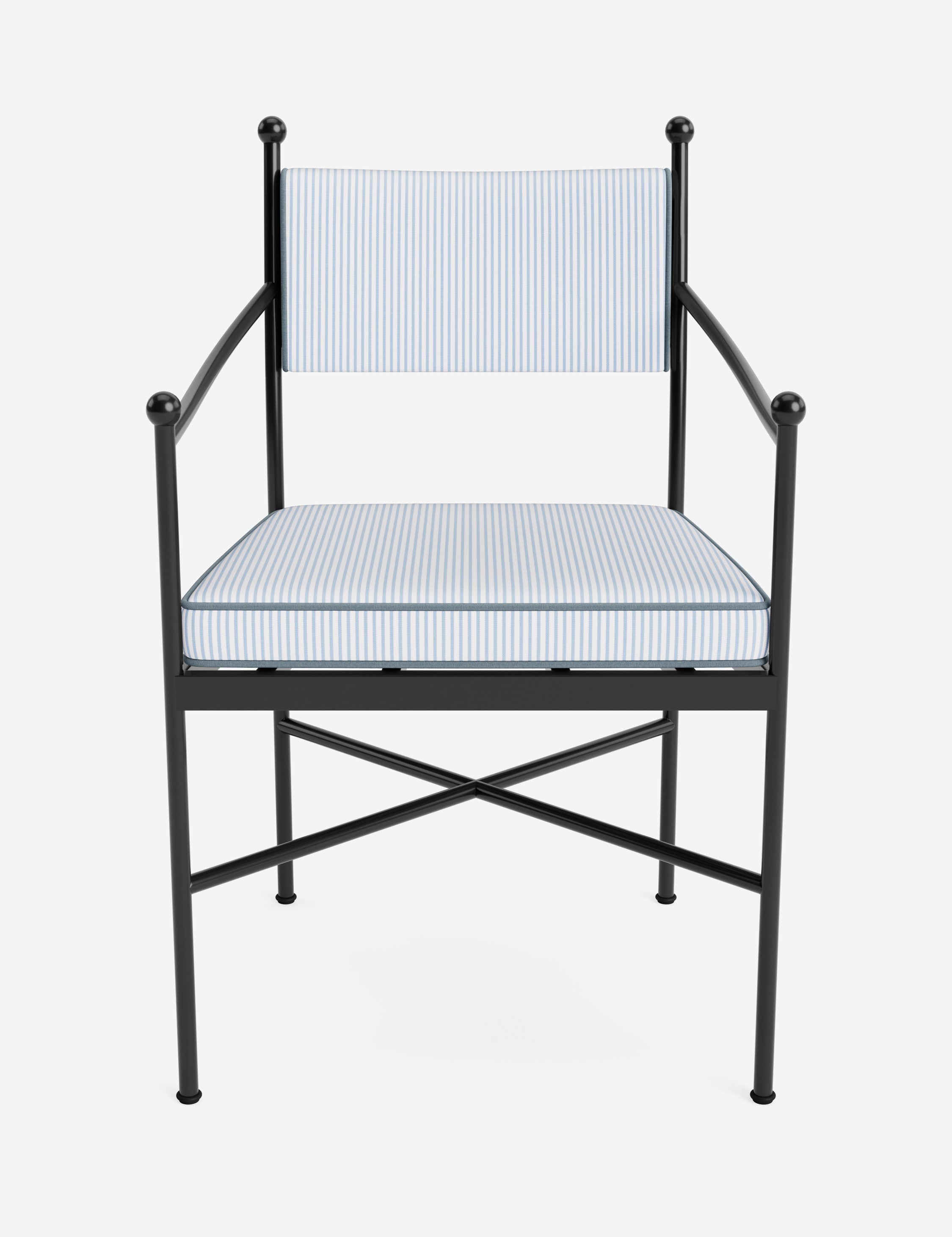 Leni Outdoor Dining Chair | Custom Cushions for Comfort