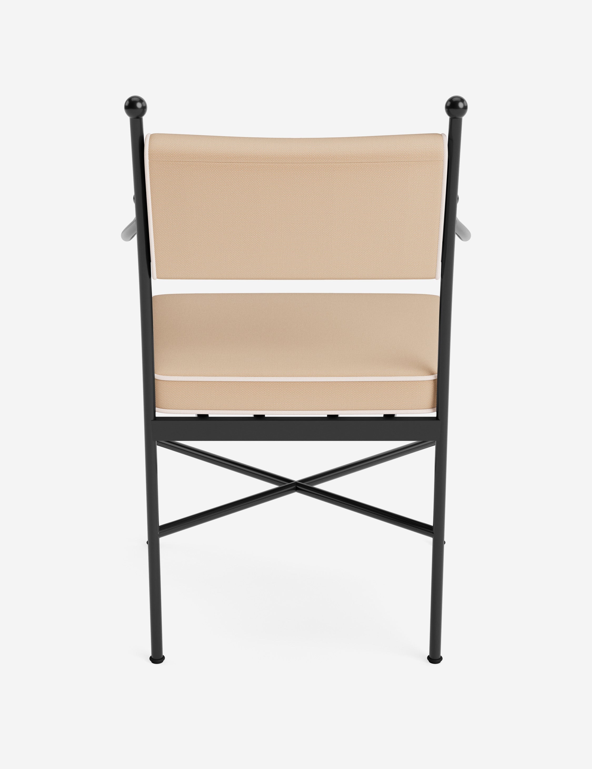 Leni Outdoor Dining Chair | Custom Cushions for Comfort