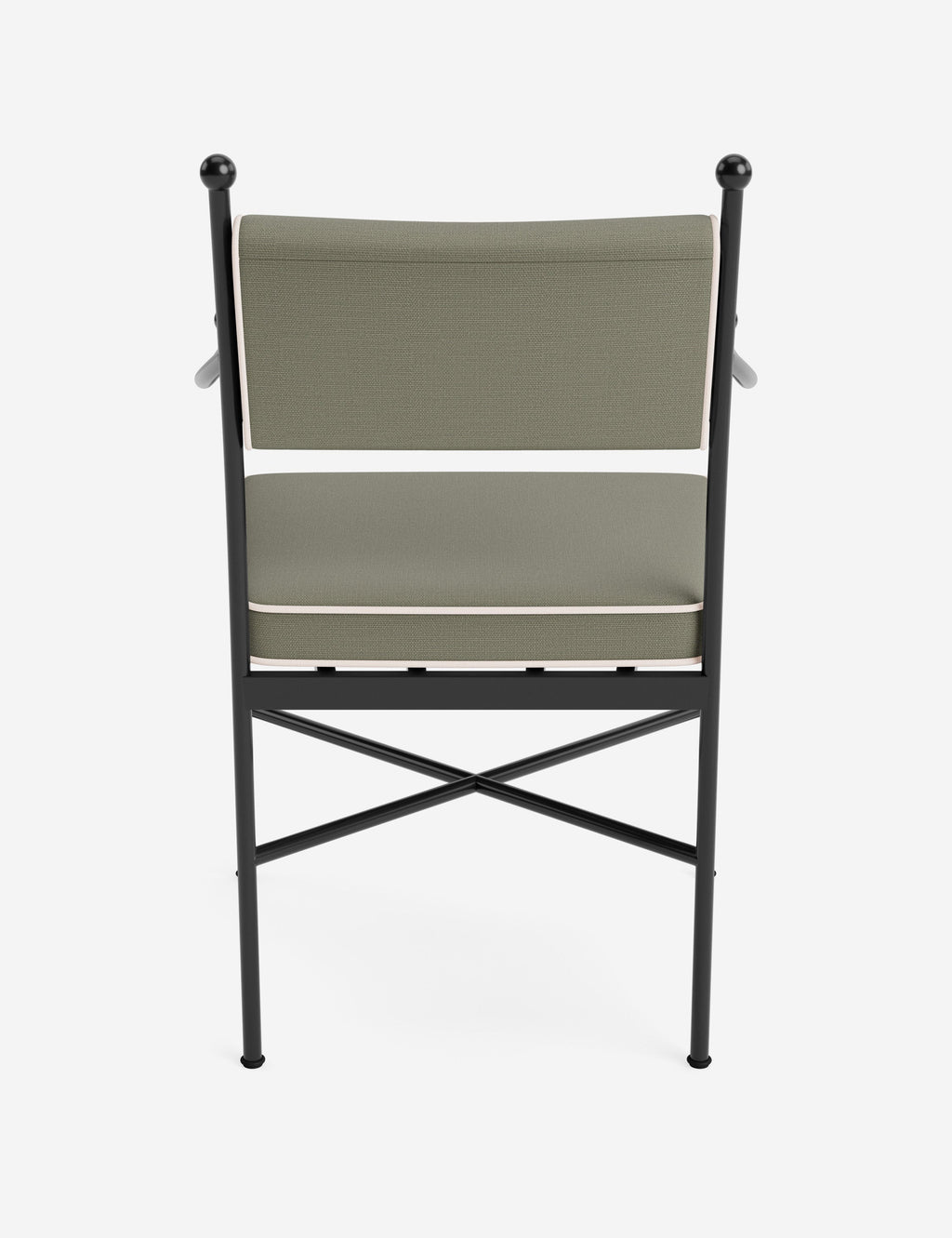 Leni Outdoor Dining Chair | Custom Cushions for Comfort