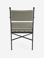 Leni Outdoor Dining Chair | Custom Cushions for Comfort