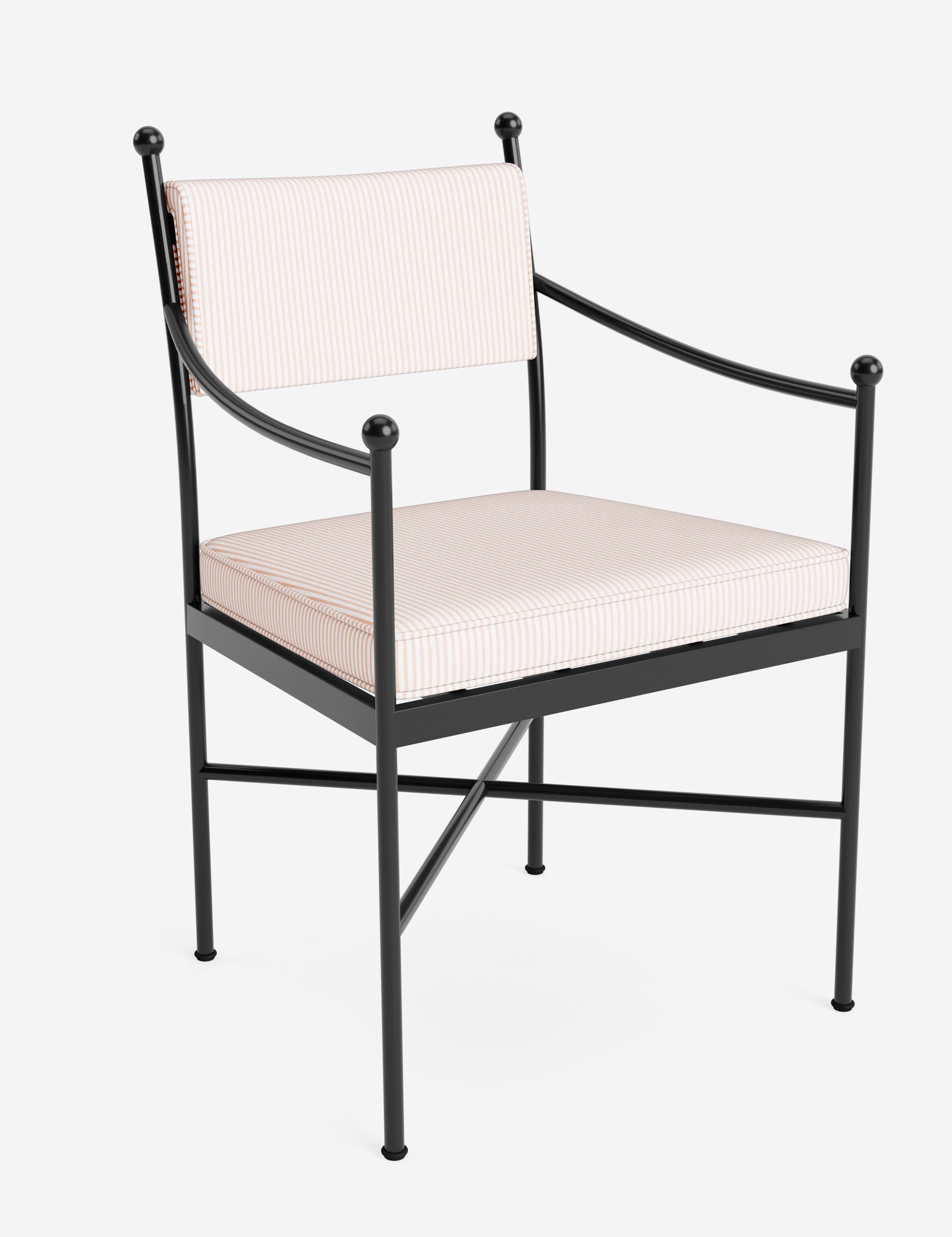 Leni Outdoor Dining Chair | Custom Cushions for Comfort