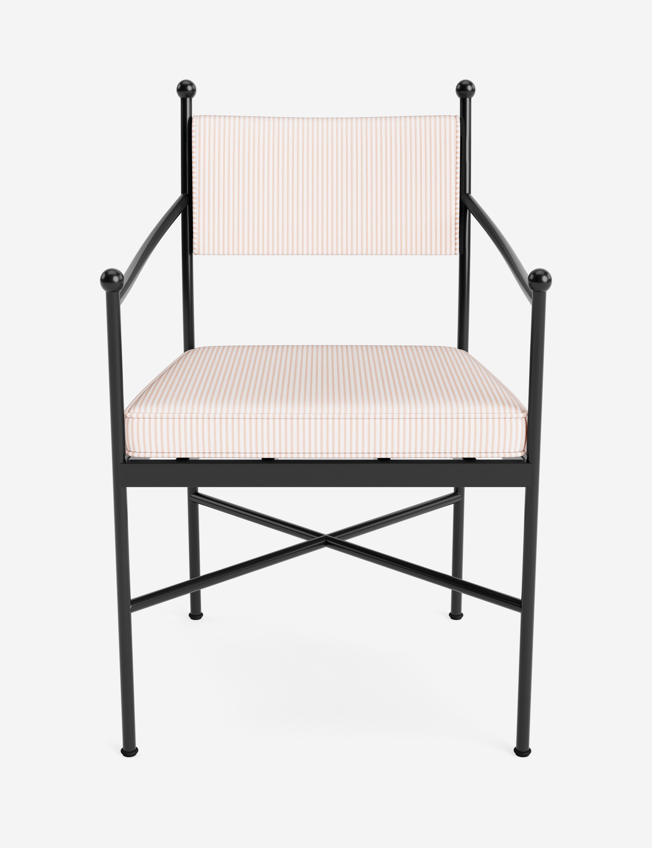 Leni Outdoor Dining Chair | Custom Cushions for Comfort
