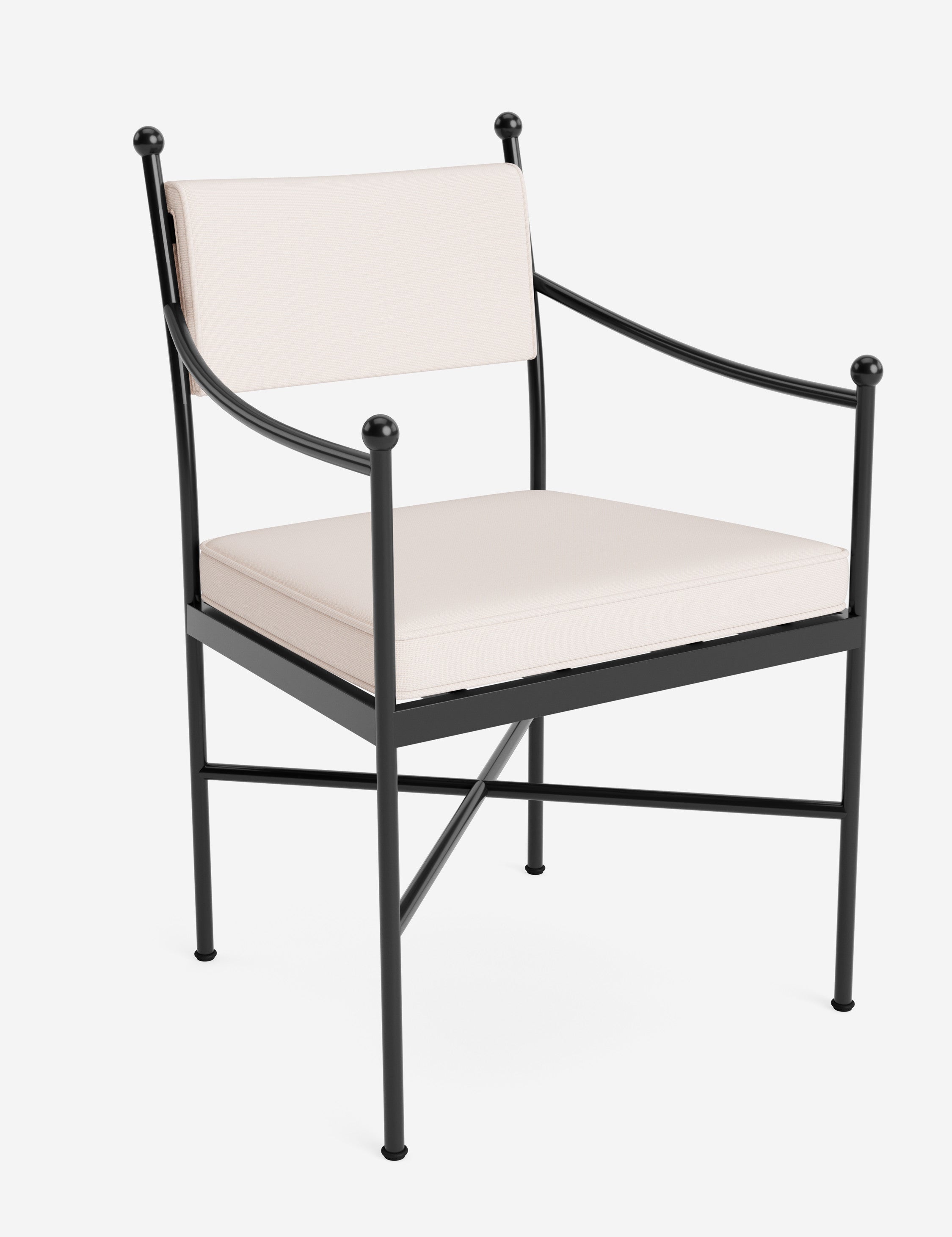 Leni Outdoor Dining Chair | Custom Cushions for Comfort