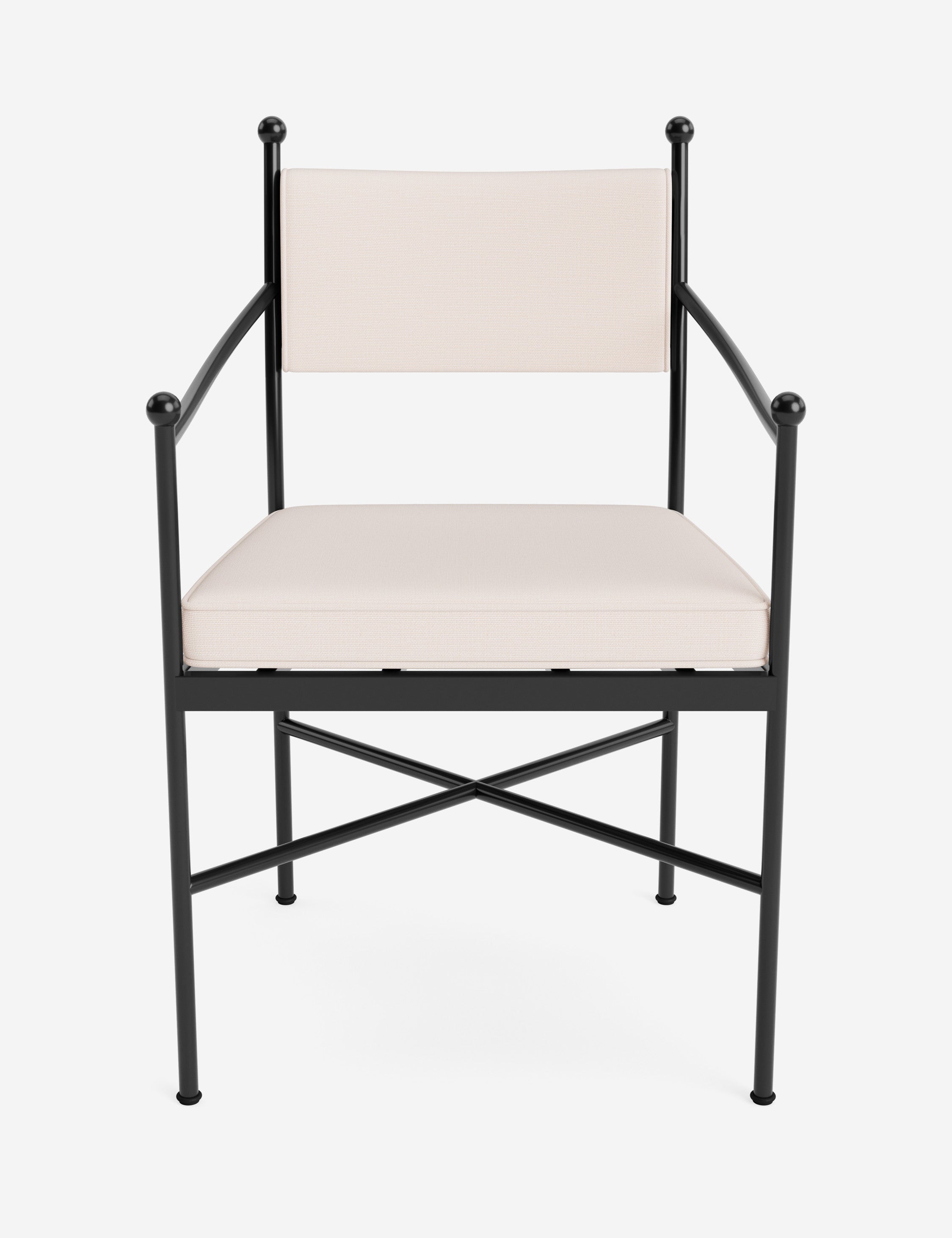 Leni Outdoor Dining Chair | Custom Cushions for Comfort