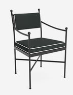 Leni Outdoor Dining Chair | Custom Cushions for Comfort