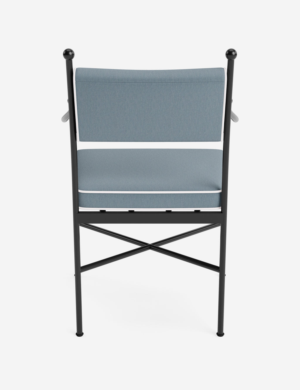 Leni Outdoor Dining Chair | Custom Cushions for Comfort