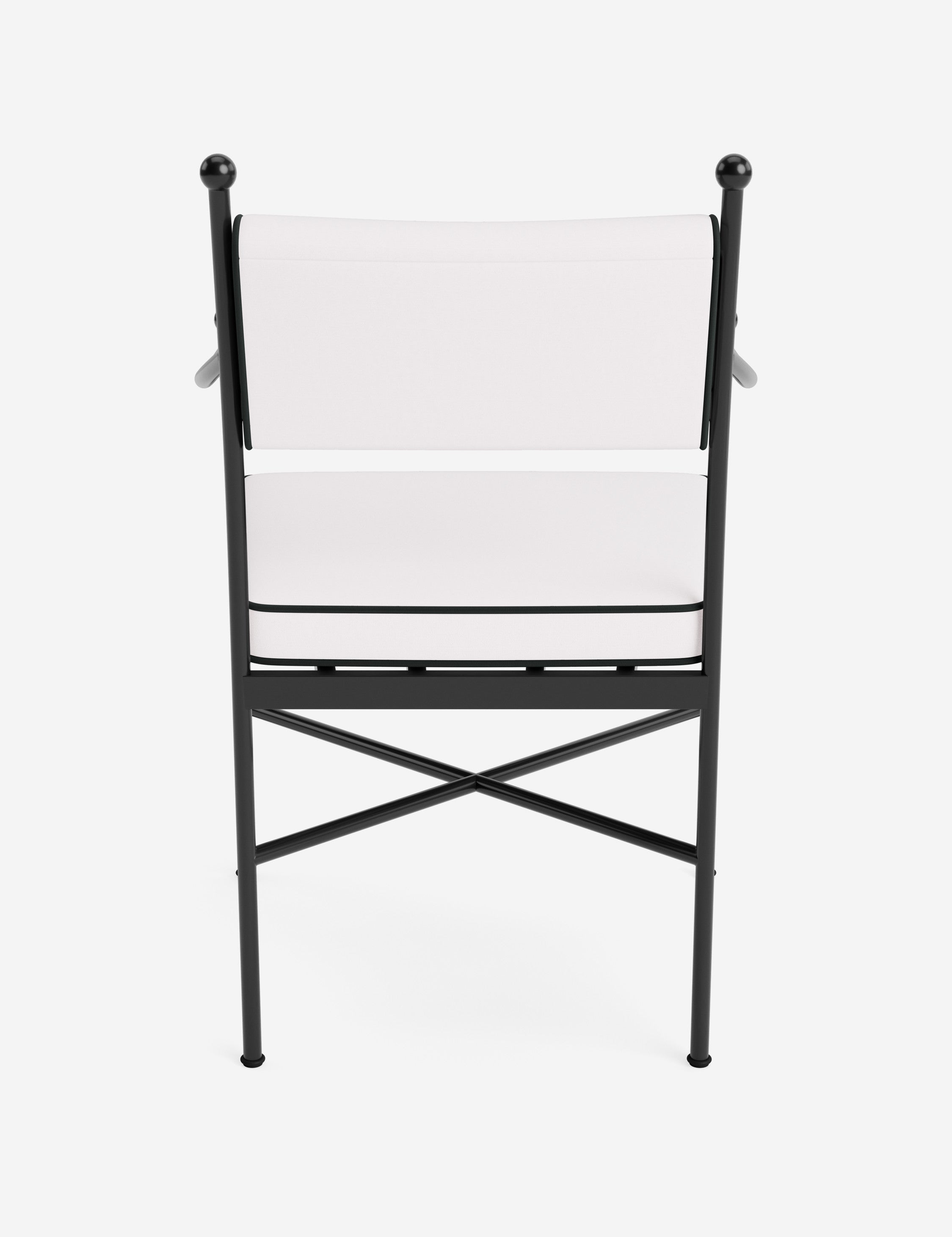 Leni Outdoor Dining Chair | Custom Cushions for Comfort