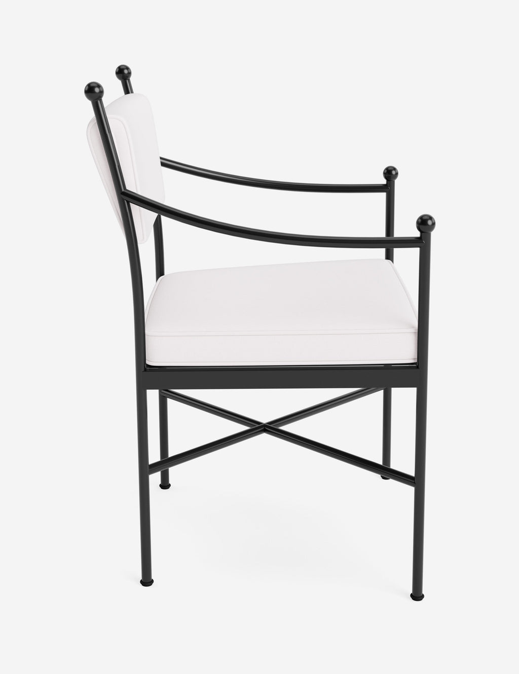 Leni Outdoor Dining Chair | Custom Cushions for Comfort