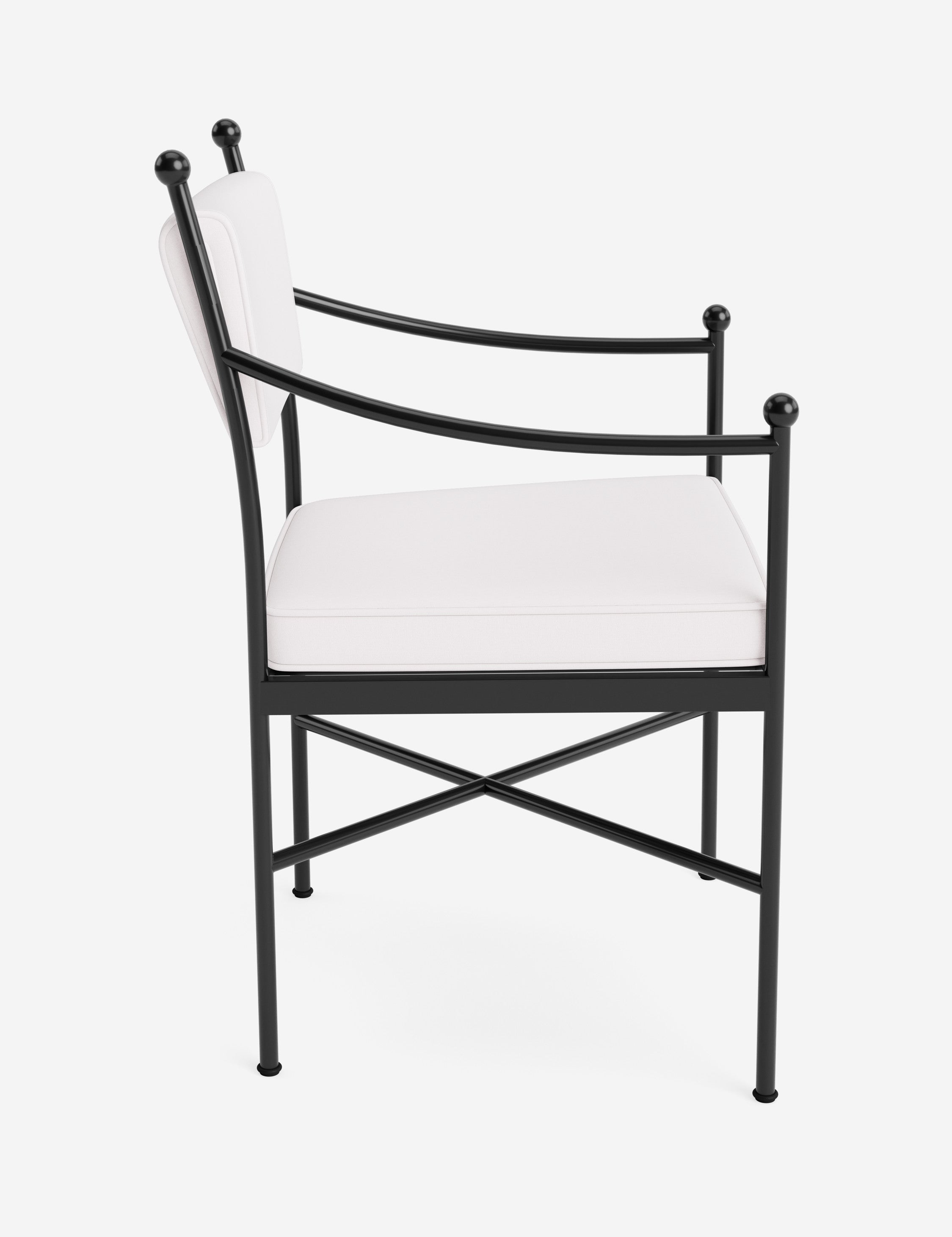 Leni Outdoor Dining Chair | Custom Cushions for Comfort