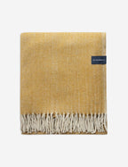 Bello Recycled Wool Throw | Soft, Durable Twill Weave Blanket