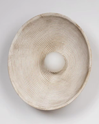 Minimalist Glass Round Wall Sconce 1-Light