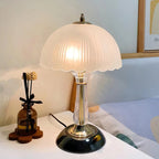 Glass Dome Iron Table Lamp