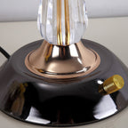 Glass Dome Iron Table Lamp