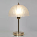 Glass Dome Iron Table Lamp