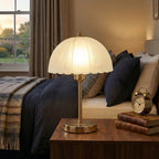 Glass Dome Iron Table Lamp
