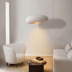 Bela Ceiling Lamp | Speckled White, Organic Texture 45 cm