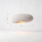 Bela Ceiling Lamp | Speckled White, Organic Texture 45 cm