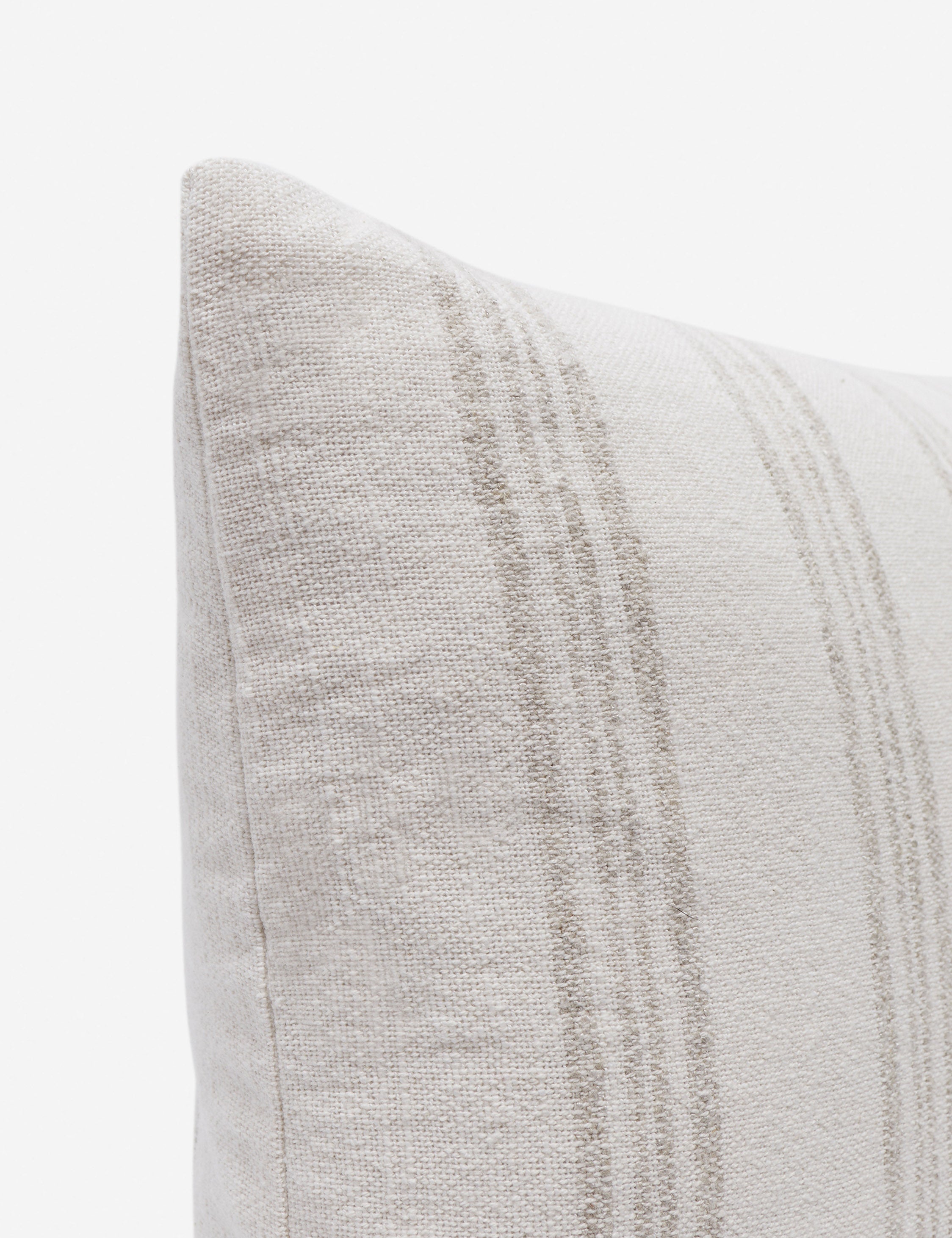 Lana Throw Pillow | Handwoven Cotton-Linen Blend