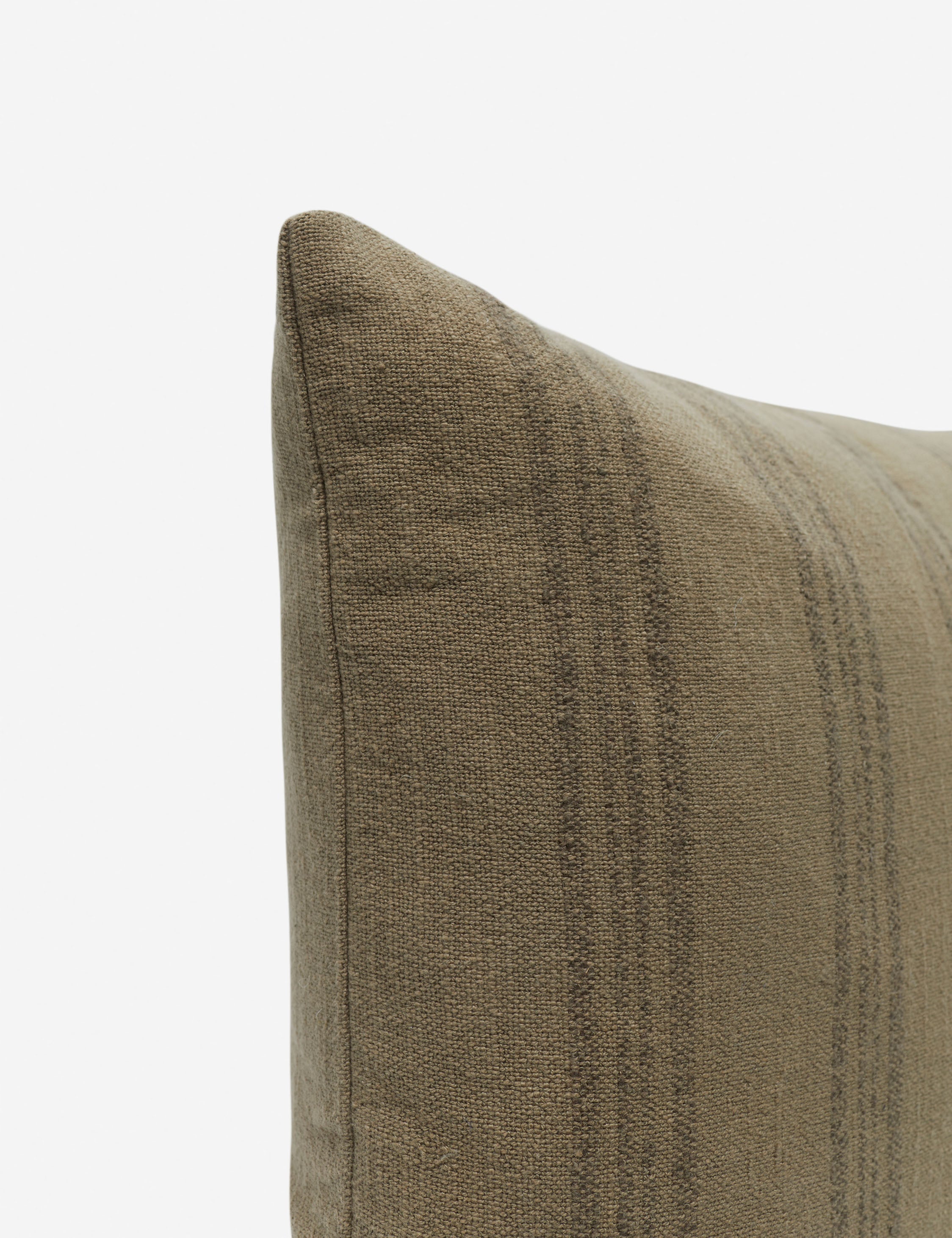 Lana Throw Pillow | Handwoven Cotton-Linen Blend