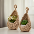 CountryHouseLove: Hanging Basket in Boho Design – Handcrafted, Decorative & Versatile for Household & Decoration