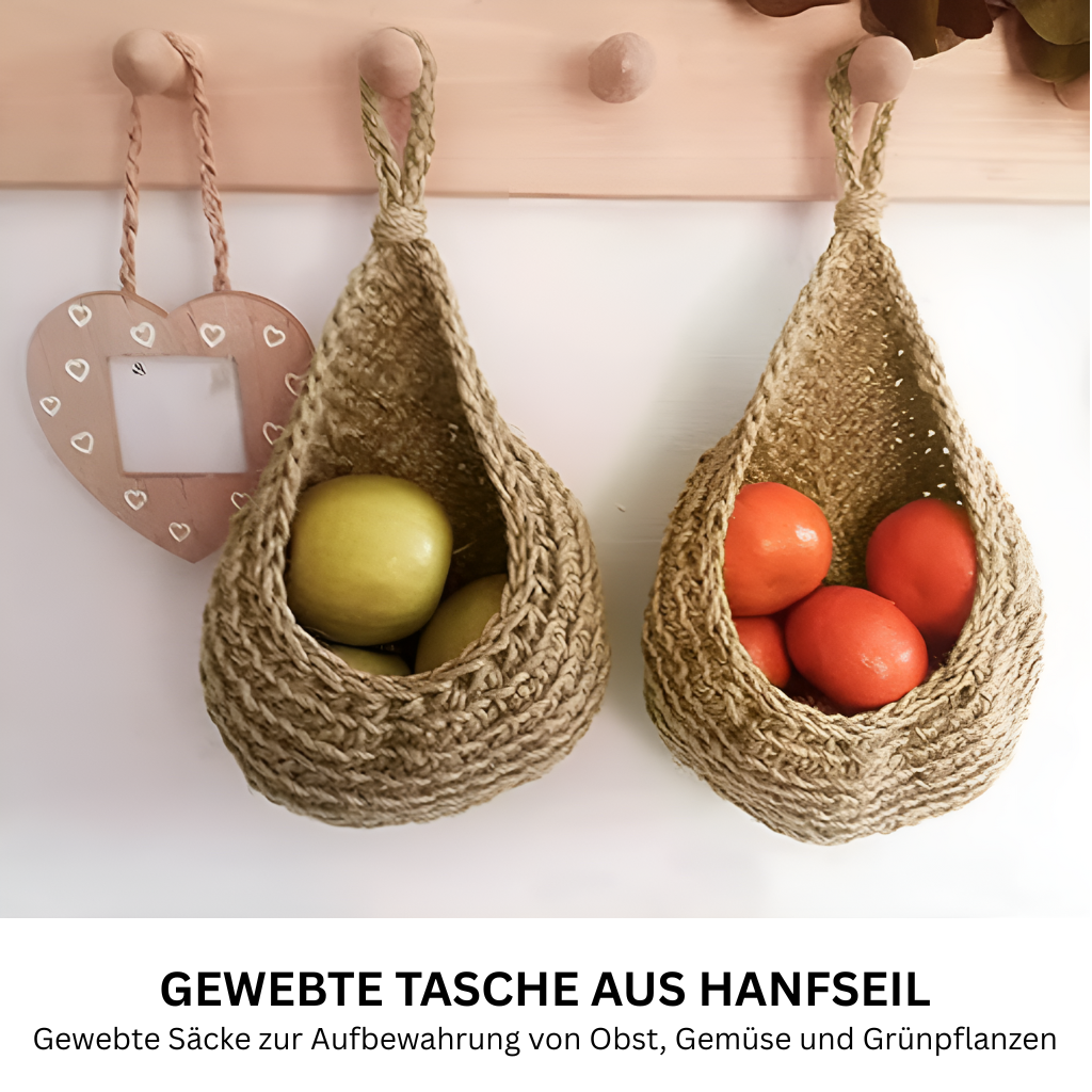 CountryHouseLove: Hanging Basket in Boho Design – Handcrafted, Decorative & Versatile for Household & Decoration