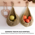 CountryHouseLove: Hanging Basket in Boho Design – Handcrafted, Decorative & Versatile for Household & Decoration