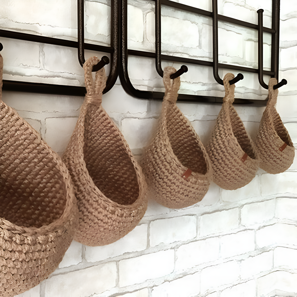 CountryHouseLove: Hanging Basket in Boho Design – Handcrafted, Decorative & Versatile for Household & Decoration