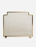 Luxe Fireplace Screen | Art Deco Design, Spark Barrier