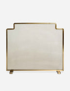 Luxe Fireplace Screen | Art Deco Design, Spark Barrier